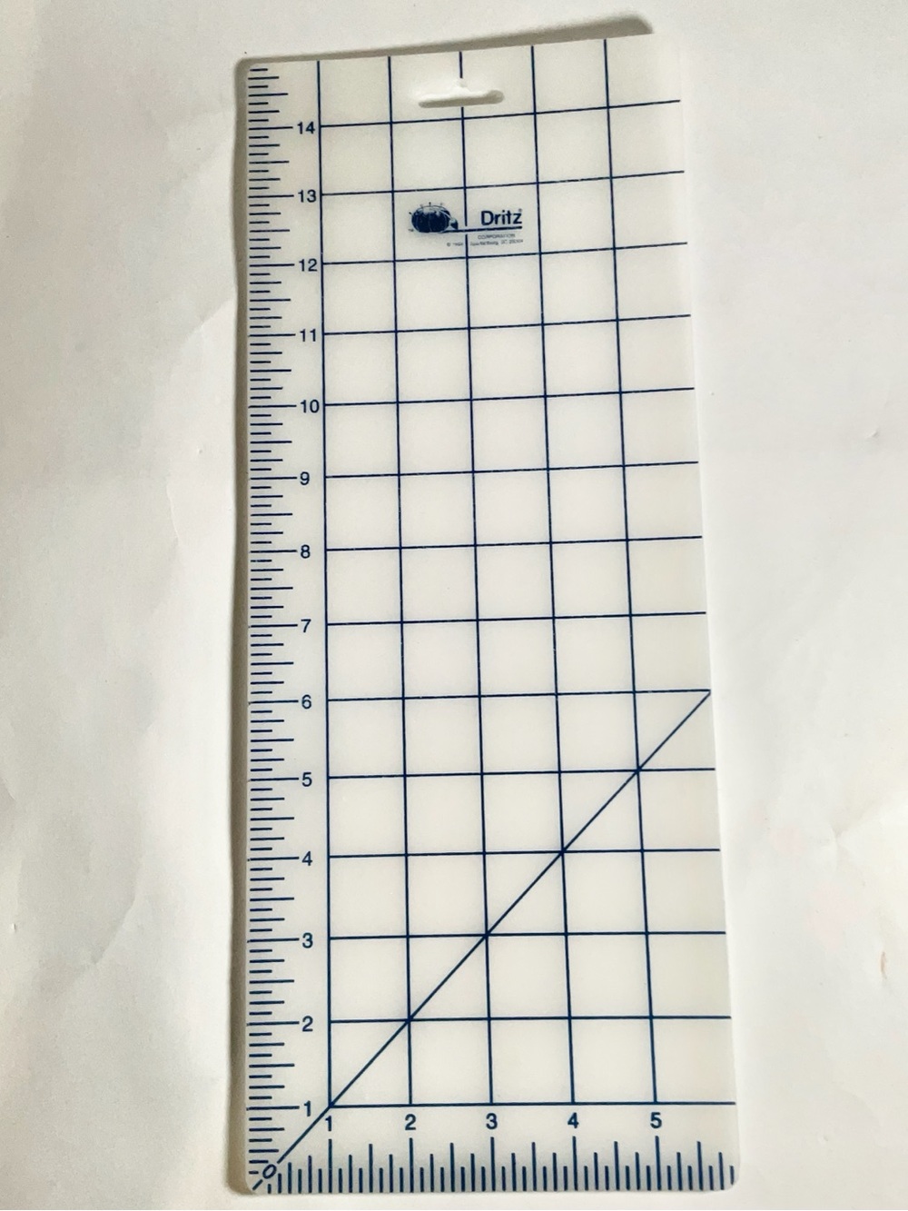 1994 Vintage Dritz 6" x 15" Cutting Mat Board Quilting & Sewing
